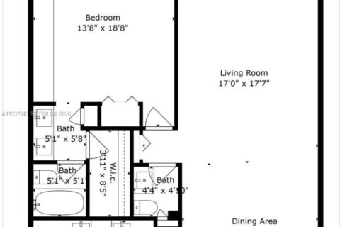 Купить кондоминиум в Серфсайд, Флорида 1 спальня, 86.31м2, № 2056967 - фото 16