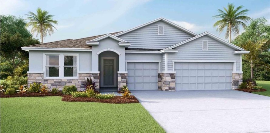 Villa ou maison à Wesley Chapel, Floride 4 chambres, 259.57 m2 № 2224404