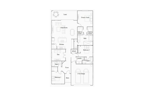 House floor plan «204SQM», 3 bedrooms in ARBORWOOD PRESERVE