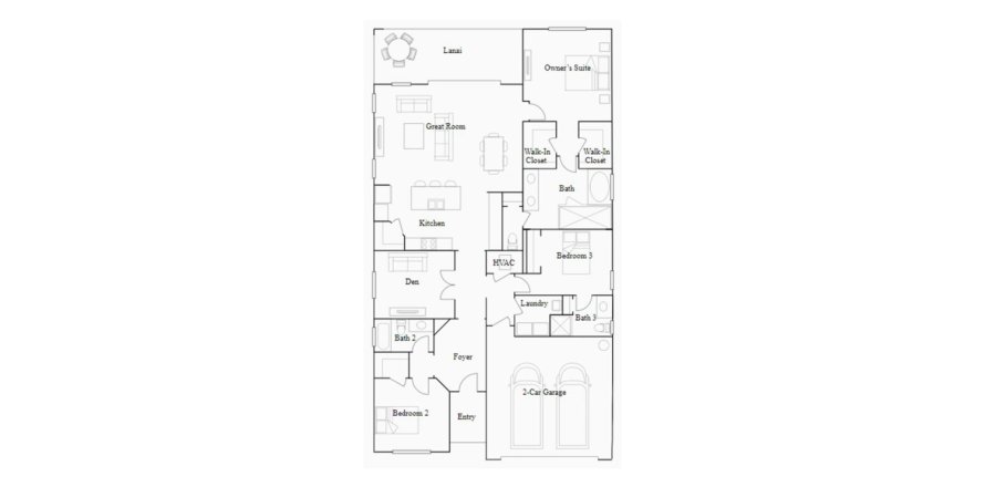 House in ARBORWOOD PRESERVE in Fort Myers, Florida 3 bedrooms, 204 sq.m. № 66105