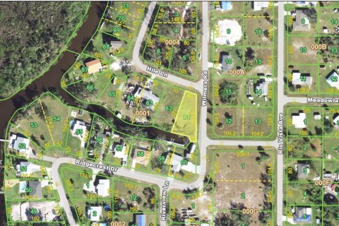 Land in Punta Gorda, Florida № 2164787