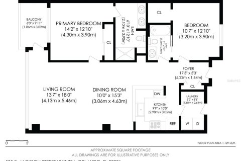 Купить кондоминиум в Орландо, Флорида 4 комнаты, 117.8м2, № 2358301 - фото 29