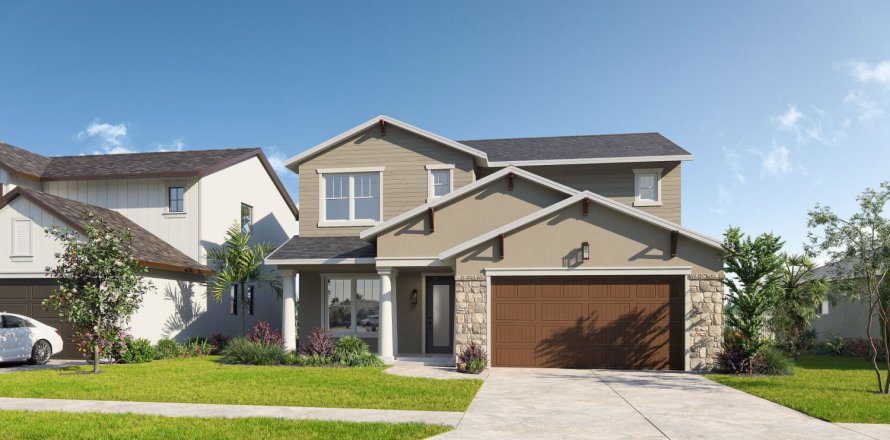 House in Isle of Bayview in Parrish, Florida 3 bedrooms, 226 sq.m. № 567726