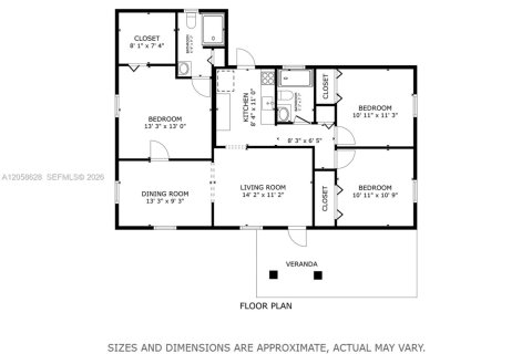 House in Miami, Florida 3 bedrooms, 110 sq.m. № 2246672 - photo 28