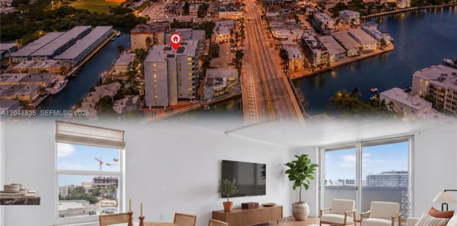 Condo in Miami Beach, Florida, 1 bedroom  № 2185945