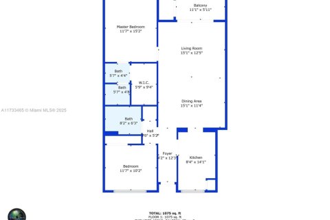 Купить кондоминиум в Пемброк-Пайнс, Флорида 2 спальни, 110.74м2, № 1483440 - фото 19