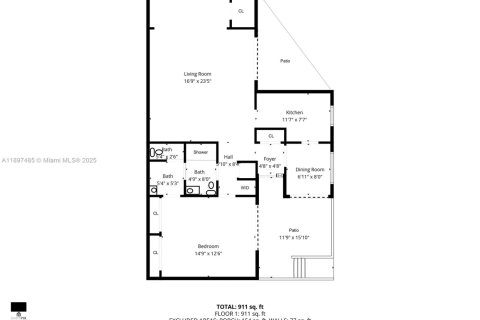 House in Aventura, Florida 1 bedroom, 81.01 sq.m. № 1954161 - photo 7