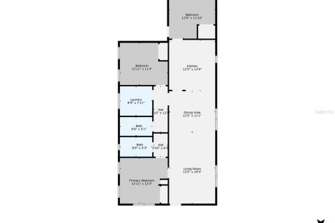 House in Tampa, Florida 3 bedrooms, 124.86 sq.m. № 1817481 - photo 29