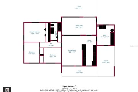 Villa ou maison à louer à Winter Park, Floride: 3 chambres, 120.77 m2 № 2230398 - photo 15