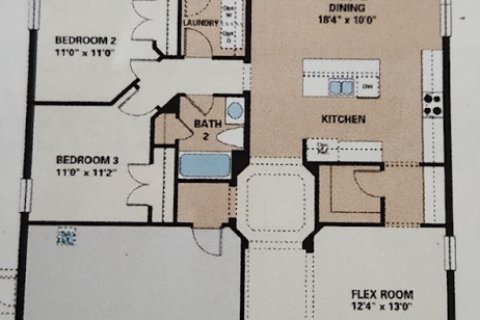 House in BELLALAGO in Kissimmee, Florida 4 bedrooms, 224.82 sq.m. № 1808768 - photo 3