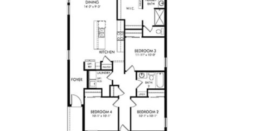 Casa en Brooksville, Florida 4 dormitorios, 156.73 m2 № 1789670