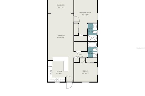 Condominio en venta en Saint Petersburg, Florida, 2 dormitorios, 92.9 m2 № 2108989 - foto 30