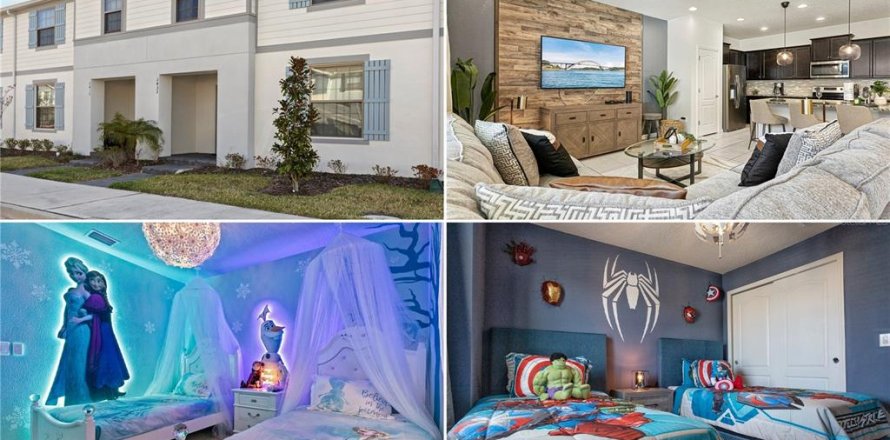 Touwnhouse à Kissimmee, Floride 5 chambres, 210.24 m2 № 2406323
