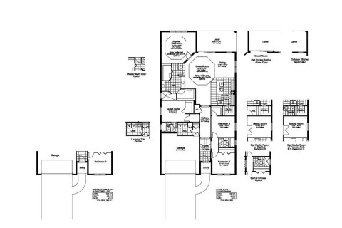 Townhouse floor plan «280SQM TRIUMPH», 4 bedrooms in SILVERLEAF