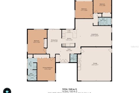 Casa en venta en Tampa, Florida, 4 dormitorios, 157.38 m2 № 2157623 - foto 4
