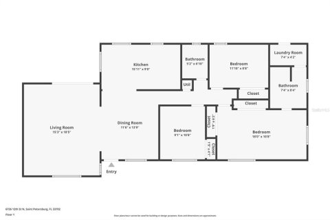 Villa ou maison à vendre à Saint Petersburg, Floride: 3 chambres, 121.89 m2 № 2406730 - photo 30