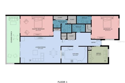 Купить кондоминиум в Лонгбоут-Ки, Флорида 6 комнат, 190.54м2, № 1559206 - фото 6