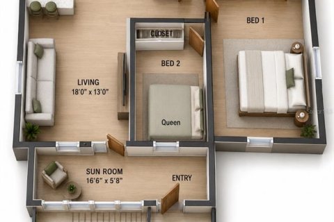 Appartement à louer à Saint Petersburg, Floride: 2 chambres № 2150977 - photo 23