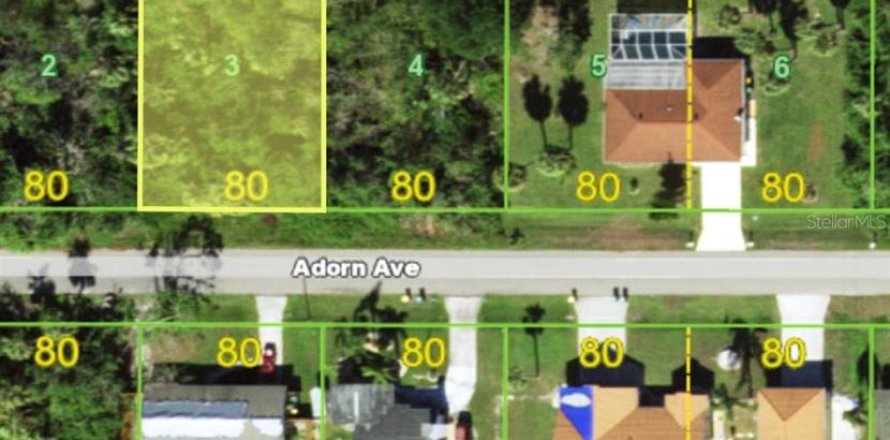 Land in Port Charlotte, Florida № 2158756