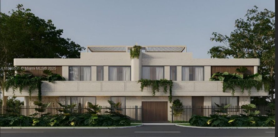 Townhouse in Miami, Florida 4 bedrooms, 203.73 sq.m. № 1944087