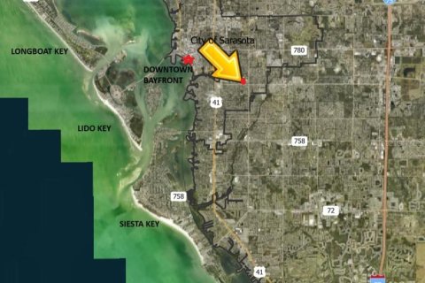 Terreno en venta en Sarasota, Florida № 1555376 - foto 3