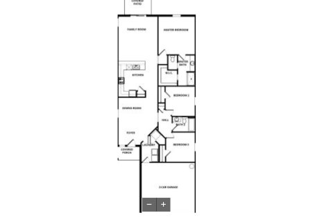 House floor plan «House», 3 bedrooms in Trilby Crossing