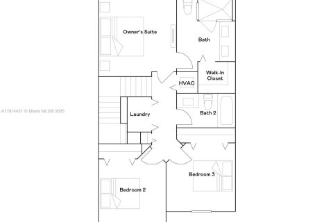 Купить таунхаус в Хомстед, Флорида 3 спальни, 123.65м2, № 1970133 - фото 12