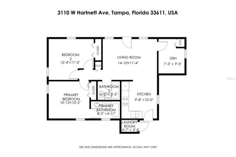 Villa ou maison à louer à Tampa, Floride: 3 chambres, 83.61 m2 № 2425799 - photo 16