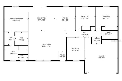 House in Ocala, Florida 4 bedrooms, 180.97 sq.m. № 1723475 - photo 2