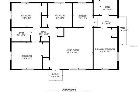 House in Orlando, Florida 4 bedrooms, 120.87 sq.m. № 2199553 - photo 15