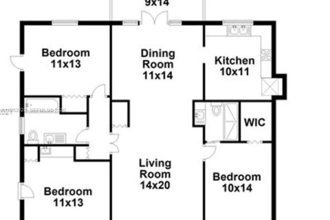 Купить виллу или дом в Майами, Флорида 3 спальни, 122.63м2, № 2006523 - фото 12