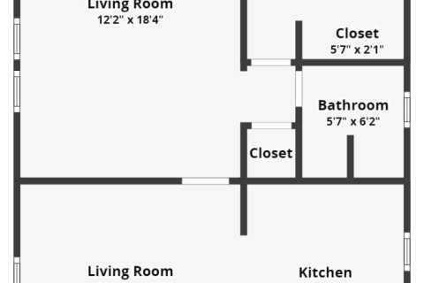 Apartment in Fort Lauderdale, Florida 1 bedroom, 63.36 sq.m. № 1072426 - photo 1