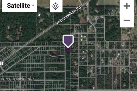 Terrain à Dunnellon, Floride № 2159920