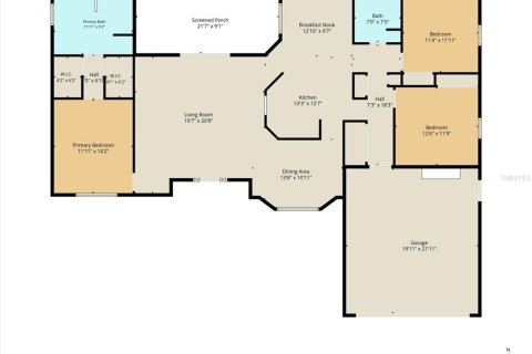Villa ou maison à vendre à Inverness, Floride: 3 chambres, 161.28 m2 № 2415209 - photo 6