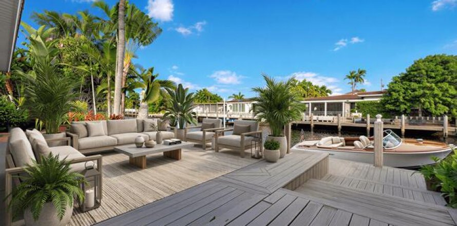 House in Wilton Manors, Florida 3 bedrooms, 153.94 sq.m. № 2393210