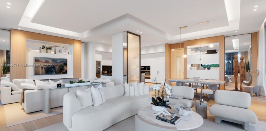 Кондоминиум с 5 спальнями в Майами-Бич, Флорида № 1955933