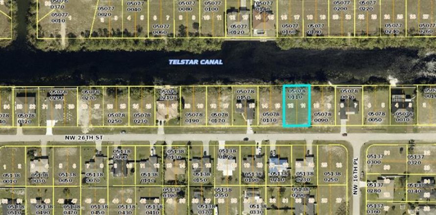 Terreno en Cape Coral, Florida № 1190087