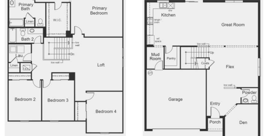 Планировка Виллы или дома «Floor 3016 at Sanctuary Ridge in the Tampa-St. Petersburg Area» 5 комнат в ЖК Sanctuary Ridge in the Tampa-St. Petersburg Area