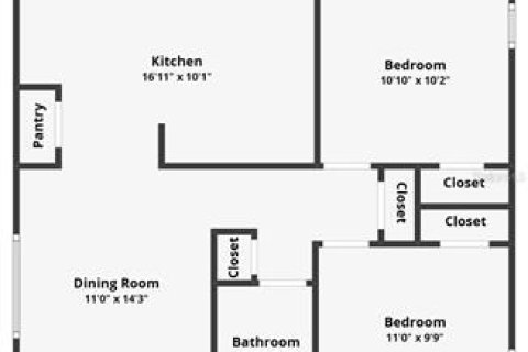 House in Wesley Chapel, Florida 3 bedrooms, 143.63 sq.m. № 2207602 - photo 4