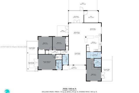 House in Miami, Florida 5 bedrooms, 210.52 sq.m. № 1967669 - photo 28