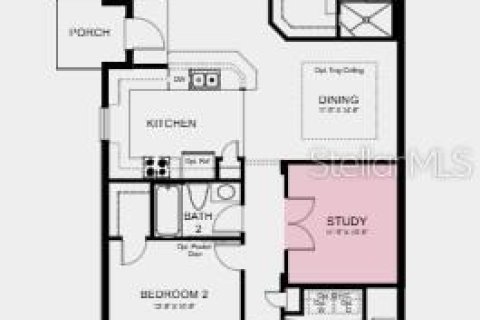 House in Winter Garden, Florida 2 bedrooms, 140.75 sq.m. № 2236020 - photo 10