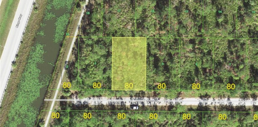 Terrain à Punta Gorda, Floride № 2159224