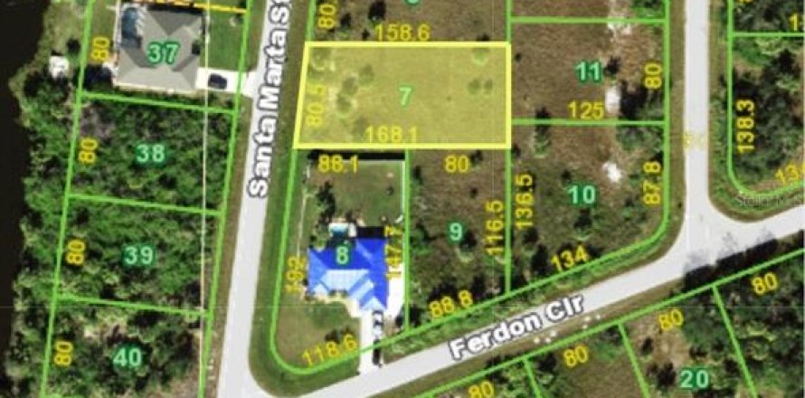Land in Port Charlotte, Florida № 2161256