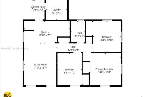 Villa ou maison à vendre à Miami Gardens, Floride: 3 chambres, 80.27 m2 № 2264511 - photo 3