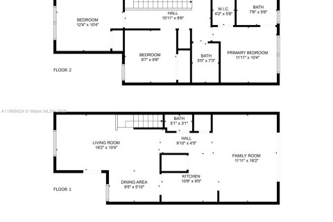 Купить виллу или дом в Хомстед, Флорида 3 спальни, 108.6м2, № 1957065 - фото 19