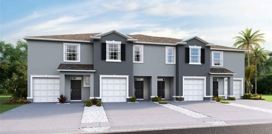 Townhouse in SOUTHSHORE BAY in Wimauma, Florida 3 bedrooms, 155.43 sq.m. № 1557316