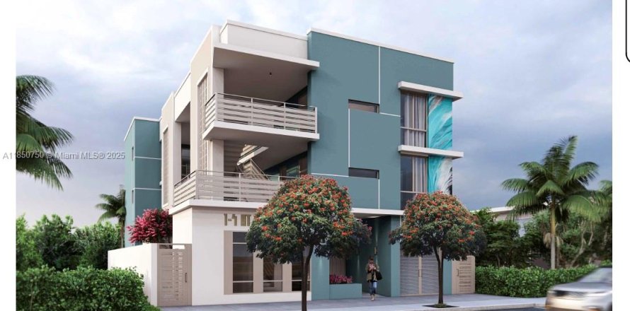 House in Miami, Florida 2 bedrooms, 114.46 sq.m. № 1872417