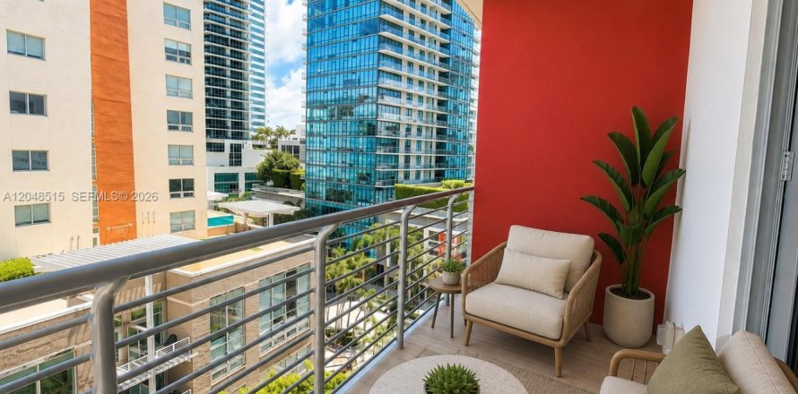 Studio à Condo à Miami, Floride  № 2241326
