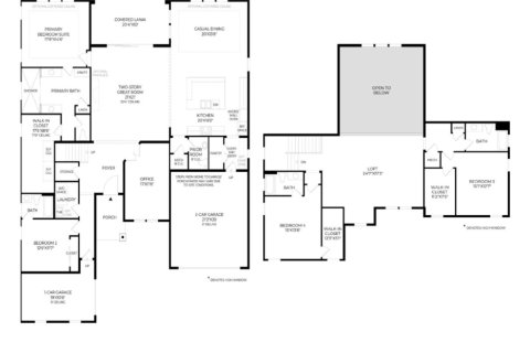 House floor plan «House», 4 bedrooms in Palmetto Cove