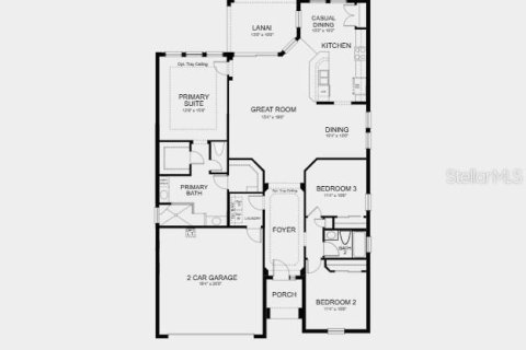 Купить виллу или дом в Палм-Кост, Флорида 6 комнат, 163.88м2, № 1519777 - фото 2